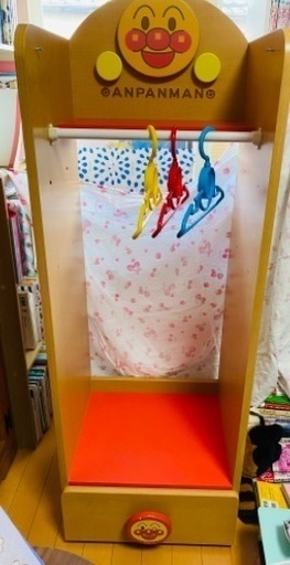 アンパンマン  ハンガーラック　洋服掛け　家具