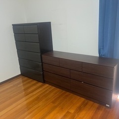 タンス２つセット一万円です！