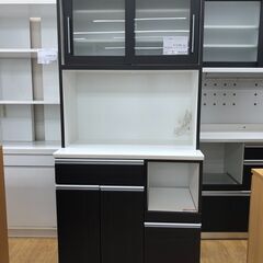 ☆ジモティ割あり☆ ニトリ 食器棚 W90×D51×H191 クリーニング済み SJ2983