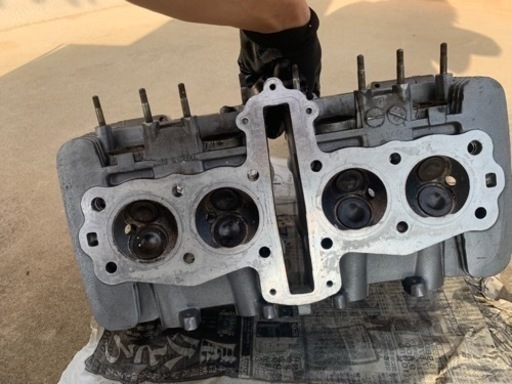 ゼファーχ シリンダーヘッド ZEPHYRχ ゼファーカイ　ゼファー400 ゼファーχ シリンダーヘッド ZEPHYRχ ゼファーカイ ゼファー400