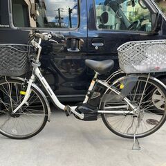 Panasonic vivi charge D 電動アシスト自転車 26インチ ホワイト