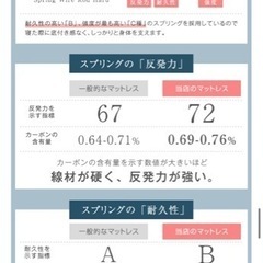 新品⭐︎厚み22cmスプリングベッドマットレス