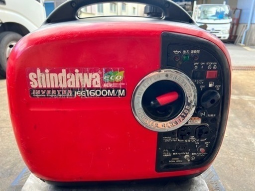 新ダイワ インバーター発電機 iEG1600M 超軽量 ポータブル 防音 災害 防災 非常用 充電 レジャー 100V