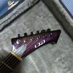 レア新品ギターセール価格 ESP LTD SNAKEBYTE バリトン　紫色