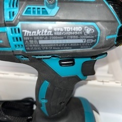 ☆状態良品☆マキタ　充電式インパクトドライバ　18V TD149DRFX バッテリー２個