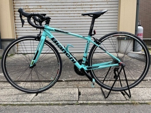【美品】ロードバイクBianchi ビアンキ Via Nirone7 105 (2019年モデル)フレームサイズ410 チェレステグリーン