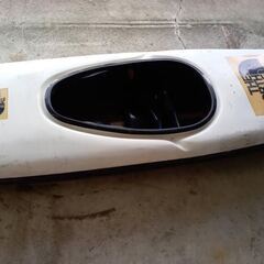 他サイトで売却。値下げ３万円　「ノースフェイス」カヤック（FRP：軽い）　フルセット