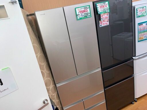 6ドア冷蔵庫　５０９L　GR-K510FD　東芝　2017年