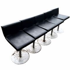 ポーカーテーブル チェア5脚セット M.G.M ブラックジャック 手渡し歓迎!! m08015