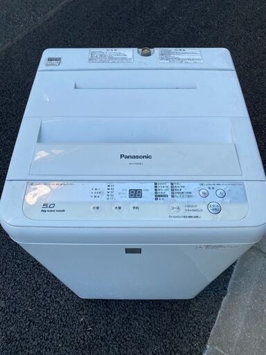 Panasonic 洗濯機☺最短当日配送可♡無料で配送及び設置いたします♡ 5キロ 2016年製★NA-F5CME3☺P002