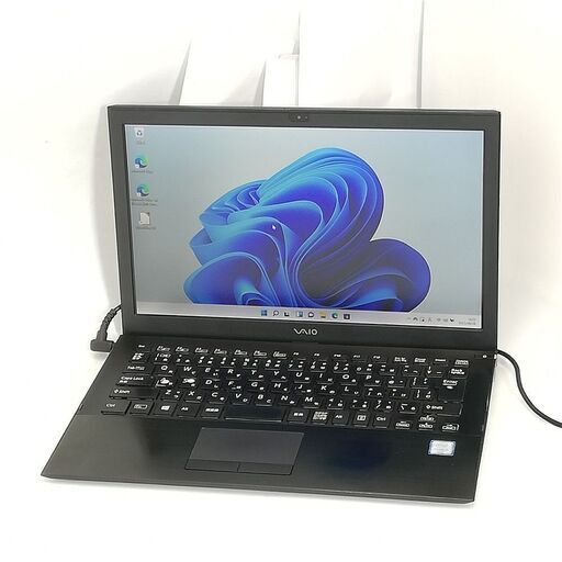 送料無料 高速SSD 13.3型 ノートパソコン Sony VJS131C11N 中古動作良品 第6世代Core i5 8GB 無線 Bluetooth Webカメラ Windows11 Office