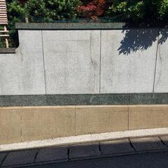 高圧洗浄✨15000円～　塀、駐車場、玄関、石部、外壁