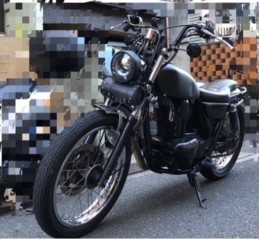決まりそうです。カワサキ250TR  カスタム車　自賠責令和7年7月