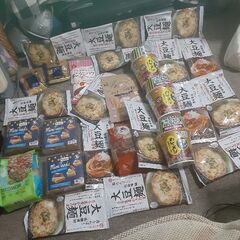 6千円分‼️完全メシ  カレー飯、担々大豆麺、生姜かきたま大豆麺...