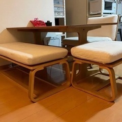 リビングでもダイニングでも使える 無印良品