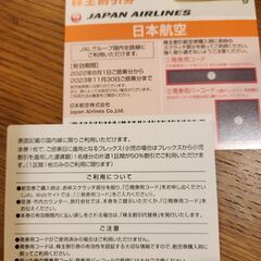 【ネット決済】JAL優待券 1枚