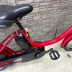 サマーSALE 東京23区配達無料　新基準　ヤマハ　パスバビー　Babby 8.7Ah リチウム 電動自転車 中古 521