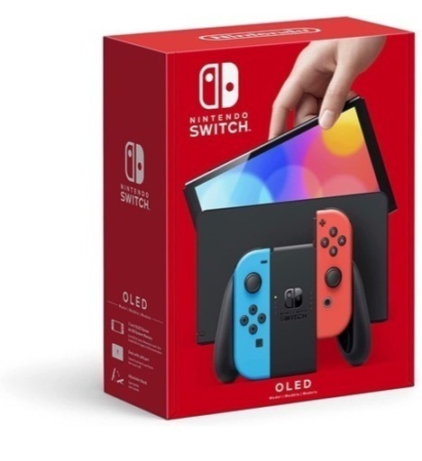 【新品】Nintendo Switch(有機ELモデル) Joy-Con(L) ネオンブルー/(R) ネオンレッド