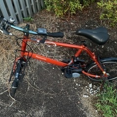 電動アシスト自転車、パナソニック、オレンジ