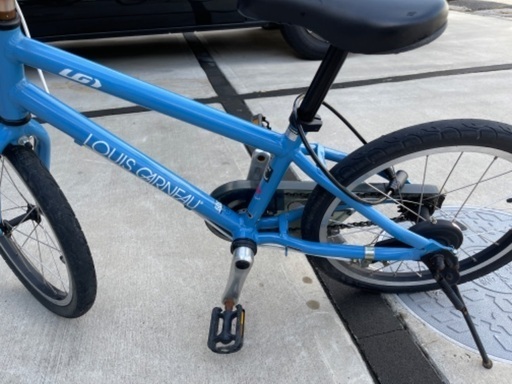 Louis Garneau キッズバイク 青 Louis Garneau 子供用自転車 青 ルイガノ 18インチ 水色 手渡しのみ