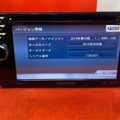 KENWOOD 簡単操作ナビ　MDV-L300 最新地図　Bluetoothく6