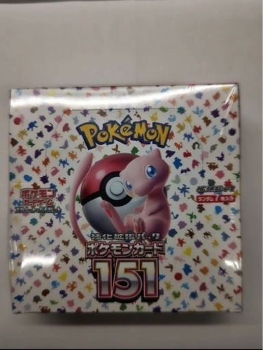 ポケモンカード151 BOX シュリンク付き