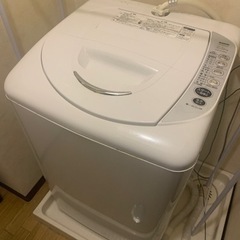 SANYO 洗濯機 ASW-EG50A(W)とパイプラック