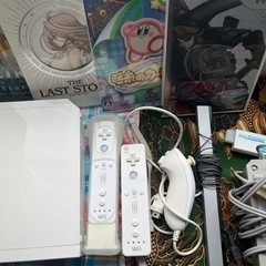 【HDMI◯】Wii本体＋ソフト4本セット　動作確認済