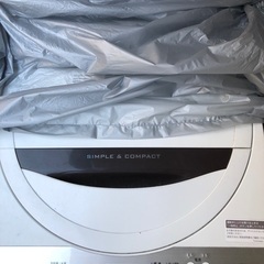 洗濯機　SHARP ES-GE4B-C