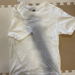 ユニクロ①クールネックTシャツ（ホワイト）