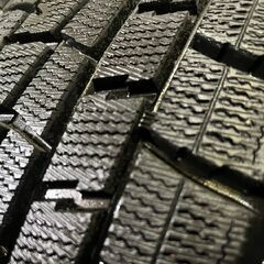タイヤ走行短め【DUNLOP WM01 195/65R15】スタッドレス【Weds VELVA ヴェルヴァ 15インチ 6J5HPCD114.3+53】ヴォクシー ノア等　(TG974) クレジットカード QR決済可能