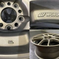 WORK EMOTION KAI/N ワーク エモーション 社外ホイール 18インチ 4本 7.5J5HPCD114.3+48　(VHE396) クレジットカード QR決済可能 WORK EMOTION KAI/N ワーク エモーション 社外ホイール 18インチ 4本