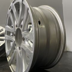 社外ホイール 15インチ 4本 6J6HPCD139.7+44 キャラバン等 (VHB388 
