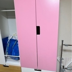 【お取引き中】IKEA STUVA キッズワードローブ　洋服タンス
