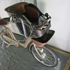 C971★限定特価★ 中古子供乗せ自転車 3人乗り対応【F22R26インチ　アンドデザイン　軽快車　3段　LEDオートライト 】