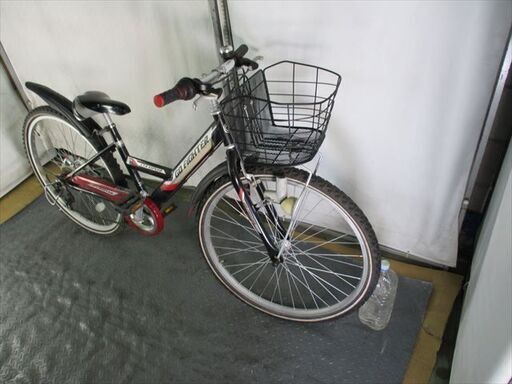 C976★10000円★整備済み 中古子供自転車 GO　FIGHTER　ブラック　JrMTB【26インチ 】 C976☆10000円☆整備済み 中古子供自転車 GO FIGHTER ブラック JrMTB