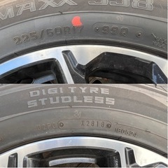 スバル純正ホイールタイヤ　225/60R17