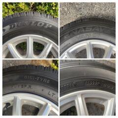 12㌅アルミホイール(VITO SECOND)と12㌅タイヤ(DUNLOP ENASAVE VAN01)のセット