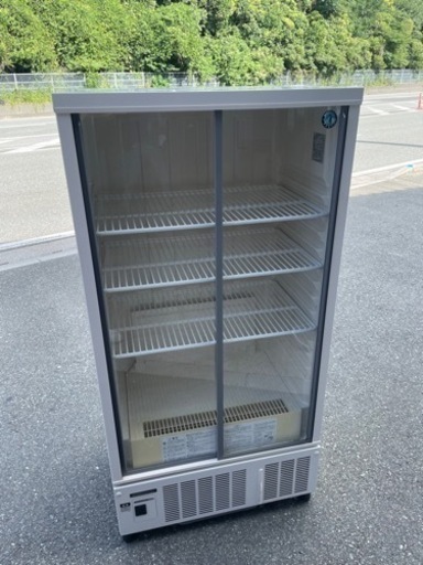 ■中古品 ホシザキ小形冷蔵ショーケース SSB-70CT2 2019年 206Ｌ 700ｘ450ｘ1410ｍｍ 動作問題なし■