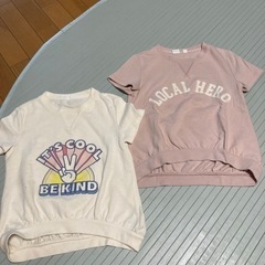 GAP KIDS 130cm 半袖　白　ピンク