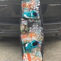 ウェイクボード　ジュース　カバー付き　リキッドフォース