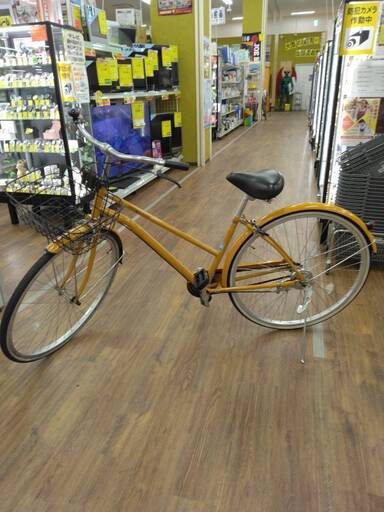 自転車　27ｲﾝﾁ　オレンジ