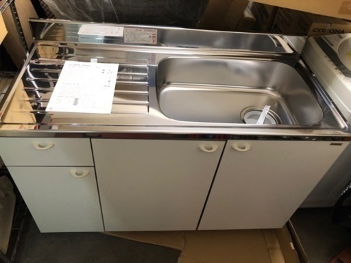 未使用　中古品　GTS-120MF G4V120MF クリナップ　クリンプレティ　流し台　w1200サイズ