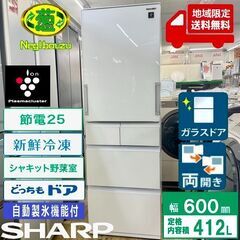 地域限定送料無料　未使用品【 SHARP 】シャープ 412L ...