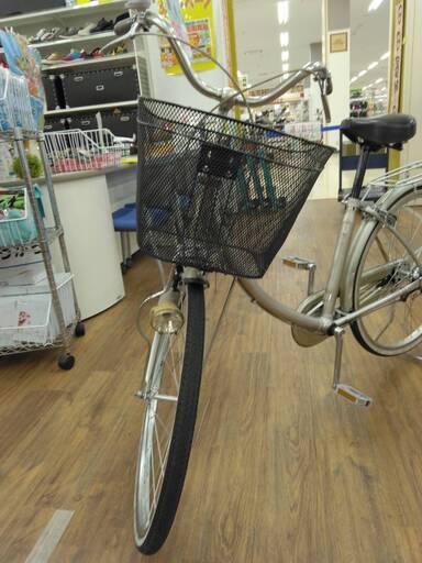 自転車 シルバー