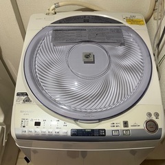 シャープ全自動洗濯乾燥機　2014年購入　縦型　ION CLEA...
