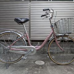 ★ブリヂストン カルーサ24インチ変速なし ピンク 超美車★