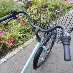 取引決定しました。札幌市内配達無料！防犯登録料込み。中古26インチ超美車水色！