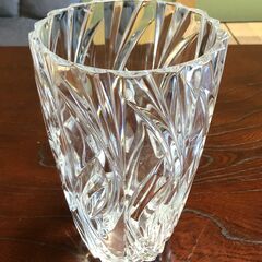 花瓶　ガラス製　大型