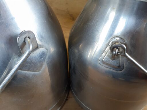 ミルク缶 スチール缶 オブジェ 傘立てにも 在庫1個　/MJ-0554 2F ミルク缶 スチール缶 オブジェ 傘立てにも 在庫1個 /MJ-0554 2F 傘立て